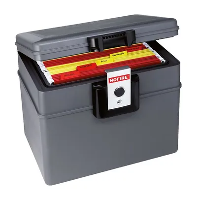 Produktbild von NOFIRE 2037FE Dokumentenbox 17.6 Liter