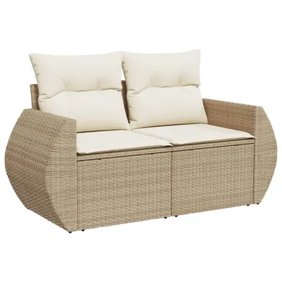 Zdjęcie produktu dla VidaXL 366062, 2 siedz., Kremowy, 110 kg, 1420 mm, 620 mm, 690 mm