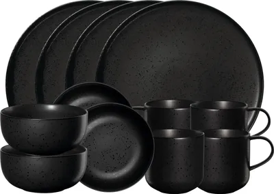 Produktbild von ASA Selection COPPA Frühstücksset kuro 12tlg