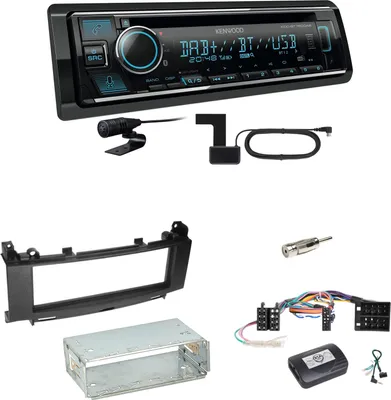 Produktbild von Kenwood KDC-BT760DAB Bluetooth DAB Einbauset für Mercedes A B Klasse W169 W245
