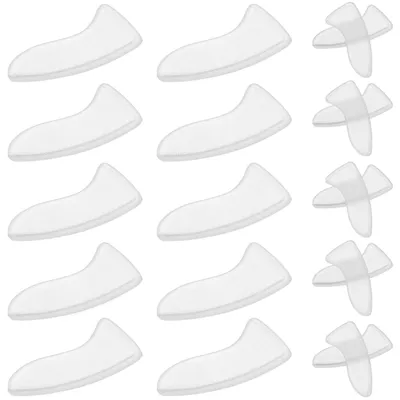 250 Spitzenschutzhüllen für Messerspitzen, PP, weiß, 2,5x1x0,5 cm