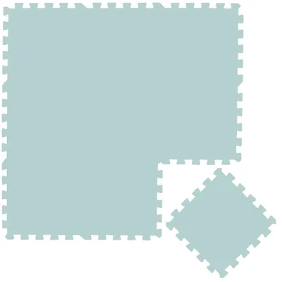 Produktbild von 9 Teile Spielmatte Baby Puzzlematte - 30x30 Krabbelmatte Bodenmatte Kinderzimmer