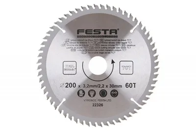 Produktbild von Kreissägeblatt für Holz TCT 200mm/3. 2/30/60