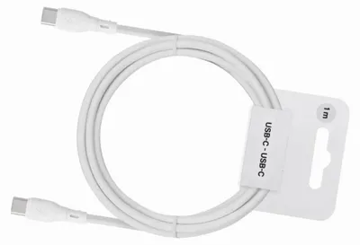 Produktbild von Blue Star USB-C Kabel 1m weiß 60W Schnellladung