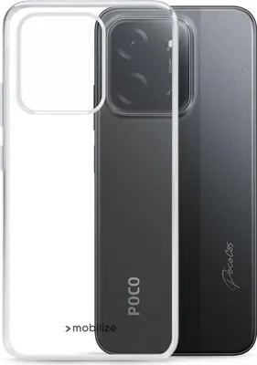 Produktbild von Mobilize Gelly Case Durchsichtig Handyhülle für POCO C85 Hülle Flexibles TPU Backcover - Transparent