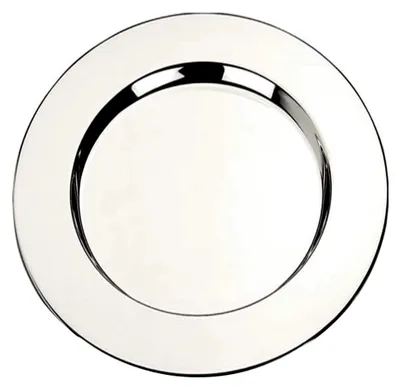 Produktbild von Glatter Platzteller (D 31 cm) | Versilbert | Für festliche Anlässe | Elegant