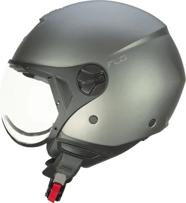 Produktbild von Jet Helm CGM 167A FLO MONO Satiniertes Anthrazit Geformtes Visier größe S