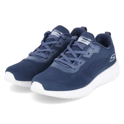 Imagen del producto de Zapatillas deportivas para hombre Skechers, con cordones, suela de goma, color azul