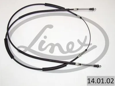 Produktbild von LINEX Handbremsseil 14.01.02 Hinten für FIAT CINQUECENTO (170) 2992/1190/1178mm