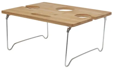 Image de Plateau de table en bambou, 38 x 28 cm
