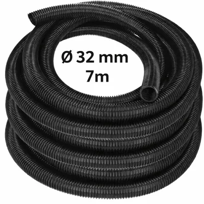 Produktbild von Sillar 7m Staubsaugerschlauch für Haushalts- und Industriesauger – 32mm Innen Ø