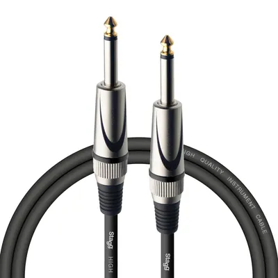 Immagine prodotto di Cavo per strumenti, con connettori jack da 1,5 metri - nero