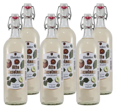 Produktbild von Raunikar Alte Haselnuss Nussbrand (6 x 1,0L)