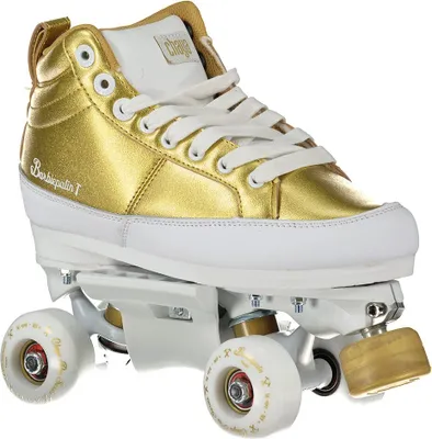 Image de Patins à roulettes Chaya Quad Kismet Barbiepatin Gold, 39, 2x2, 56