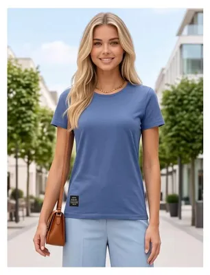 Produktbild von Damen-T-Shirt ALTISPORT NP/ALWST26001 JEANSBLAU Größe: S