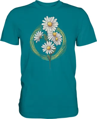 Produktbild von Gänseblümchen Garten Shirt Gärtner – Diva Blue / M
