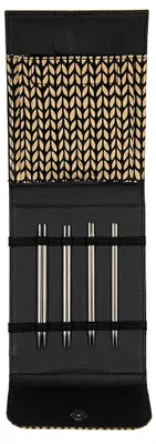 Produktbild von Lana Grossa Vario Stricknadel-Set mit austauschbaren Nadelspitzen - 95049997 | Edelstahl