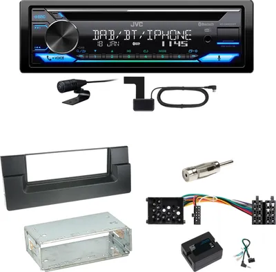 Produktbild von JVC KD-DB922BT Bluetooth Digitalradio Einbauset für BMW 5er E39 bis 09/2000