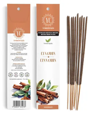 KADZIDEŁKA INDYJSKIE CYNAMON (10 szt.) 16 g - YOUR CANDLE