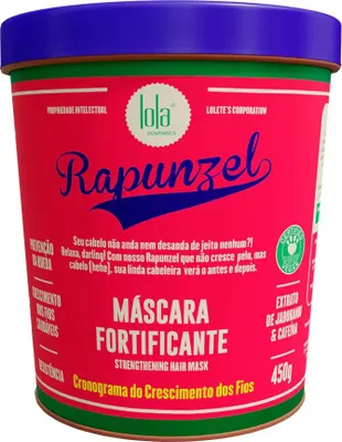 Produktbild von Lola From Rio Rapunzel Mascara Fortificante 450gr - Maske gegen Haarverlust