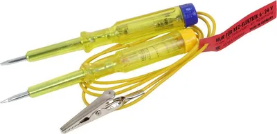 Produktbild von Dönges Auto-Stromprüfsatz 6 - 24 Volt, 2 teilig, 120 mm (Autolichtprüfer)