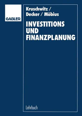 Produktbild von Investitions- und Finanzplanung