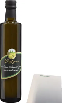 Produktbild von Le Chiuse Natives Olivenöl extra (500ml Flasche) + usy Block