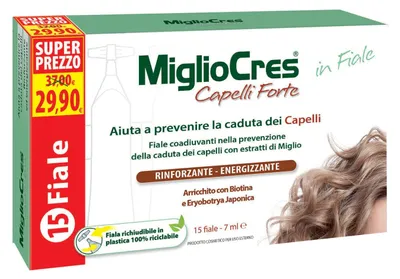 Produktbild von MIGLIOCRES HAARSTÄRKUNG, 15 Flaschen à 7 ml