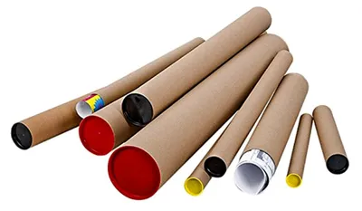 Produktbild von Rohr-Versand aus Wellpappe, 5 cm x 50 cm, 10 Stück