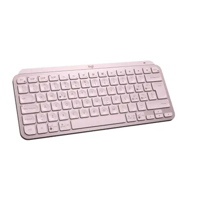 Produktbild von Logitech MX Keys Mini, Mini, Kabellos, RF Wireless + Bluetooth, QWERTY, LED, Rose