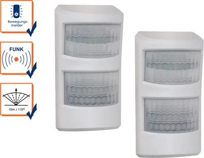 Produktbild von 2 Haustier Bewegungsmelder 10m / 110° Smart Home ELRO AS8000 Alarmsystem mit App