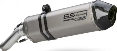 Immagine prodotto di Silenziatore Mivv SLIP-ON in titanio con terminale in carbonio, omologato (ABE) per BMW R 1200 GS