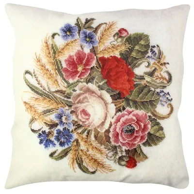 Produktbild von Evila Originals, A11851- GRC0132, Bunt, Kopfkissen, 50% Baumwolle / 50% Polyester