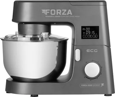 Image de ECG FORZA 5500 G S | 6,5 l | Noir| Battre | Mélanger | Côtelette | Couper | Poncer | Croustiller la glace | Pétrir | Mixer | Mélangeur | 1,15 m |