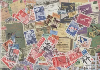 Produktbild von Briefmarken Dänemark 100 verschiedene
