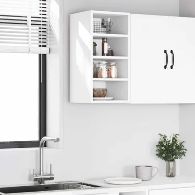 Produktbild von "Winter Sale" Hängeschrank Riga Weiß 30x29,5x60cm Holzwerkstoff - Küchenschränke clorisNeu493478 - Küchenschränke