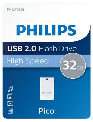 Produktbild von Philips USB-Stick 32 GB USB 2.0 Pico Edition Leserate bis 23 MB/s