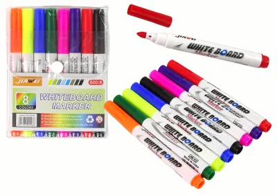 Produktbild von Magic Watercolour Markers 8 Stück zum Zeichnen auf Wasserglas