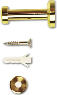 Produktbild von Garderobenhaken, Messing, Gold-Optik