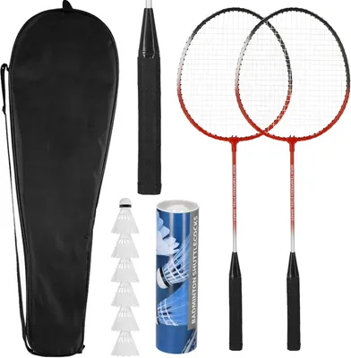 Obrázek produktu pro Badmintonová sada badmintonová raketa shuttlecock včetně tašky na přenášení