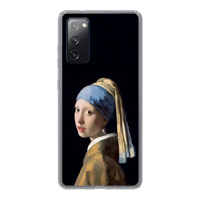 Produktbild von MuchoWow® Handyhülle Schutzhülle Hülle für Samsung Galaxy S20 FE Mädchen mit Perlenohrring - Vermeer - Kunst Silikon Softcase Handy Hülle - Abdeckung