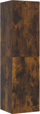 Obrázok produktu pre vidaXL TV nástenná skrinka Smoked Oak 30,5x30x110 cm