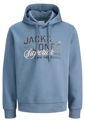 Immagine prodotto di JACK & JONES Jjelogo, felpa con cappuccio, due colori, taglia 25/26, modello Noos