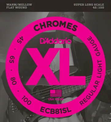 Immagine prodotto di D'Addario ECB81SL Corde per basso elettrico