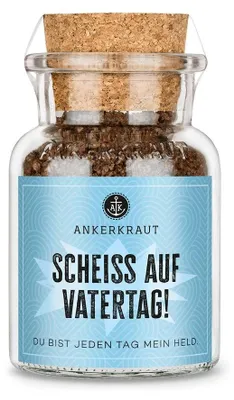 Produktbild von Scheiß auf Vatertag, 75g im Korkenglas