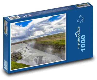 Obrázek produktu pro Puzzle 1000 Divoká řeka na Islandu - martinpuzzle