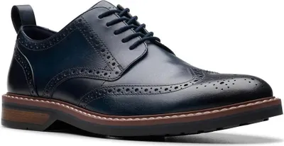 Productafbeelding van Clarks Brandon Limit herenmodel, zwart leer, maat 7.5