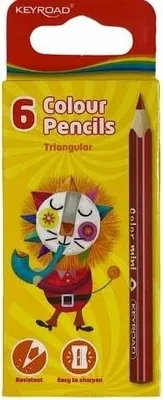 Produktbild von Mini-Dreikantstifte 6 Farben
