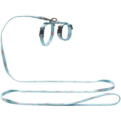 Produktbild von Hunter Katzengarnitur Sweet Kitty Nylon hellblau