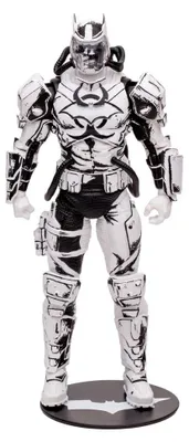 Produktbild von DC Multiverse Actionfigur Hazmat Suit Batman (Line Art) (Gold Label) 18 cm